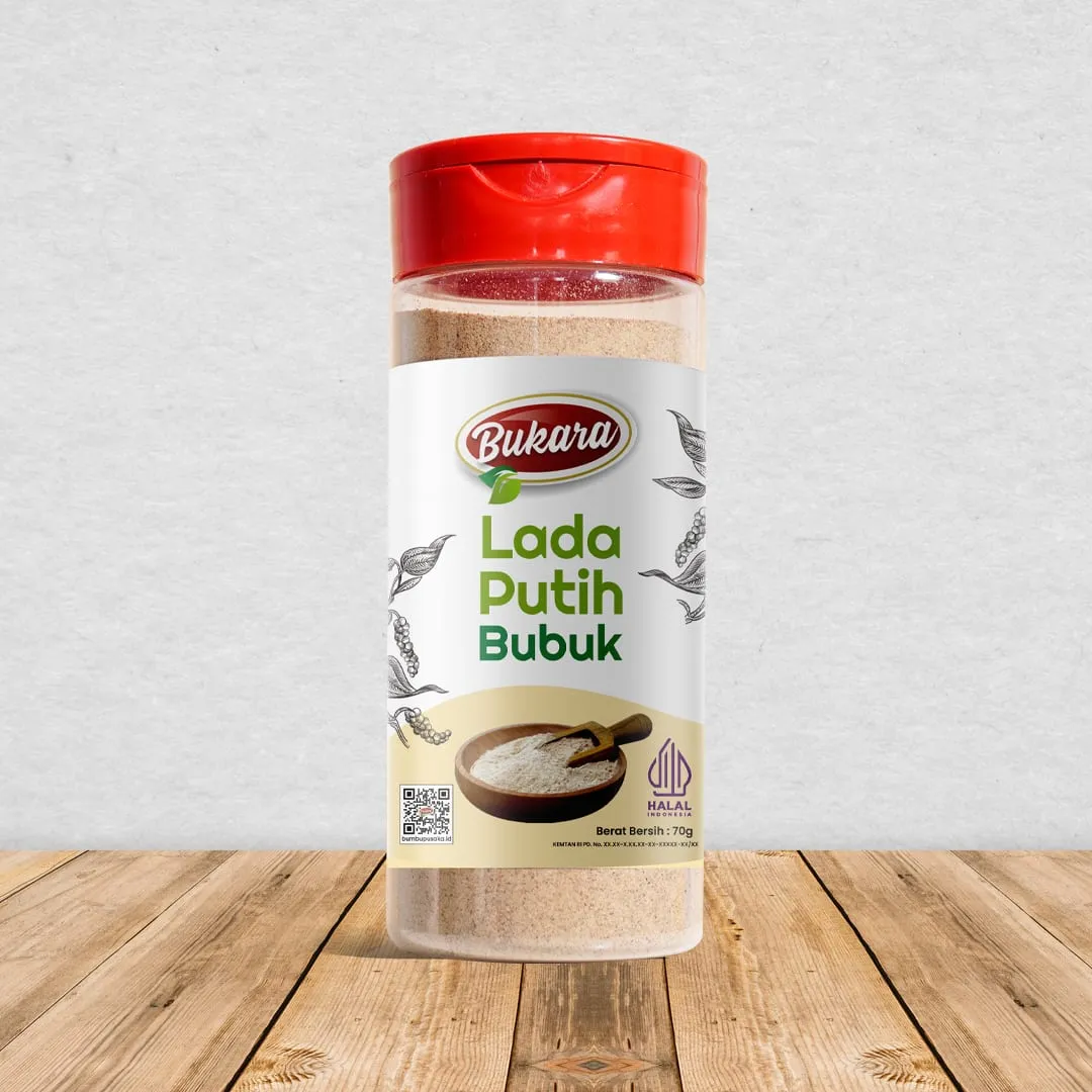 Lada Putih Bubuk 70gram