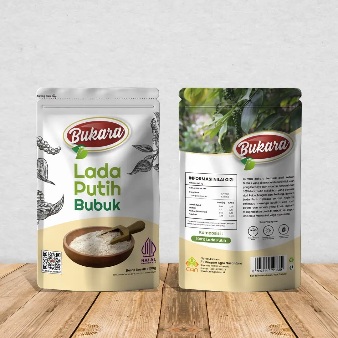 Lada Putih Bubuk 100gram