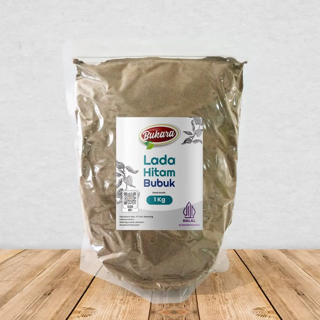 Lada Hitam Bubuk Plastik 1 Kg
