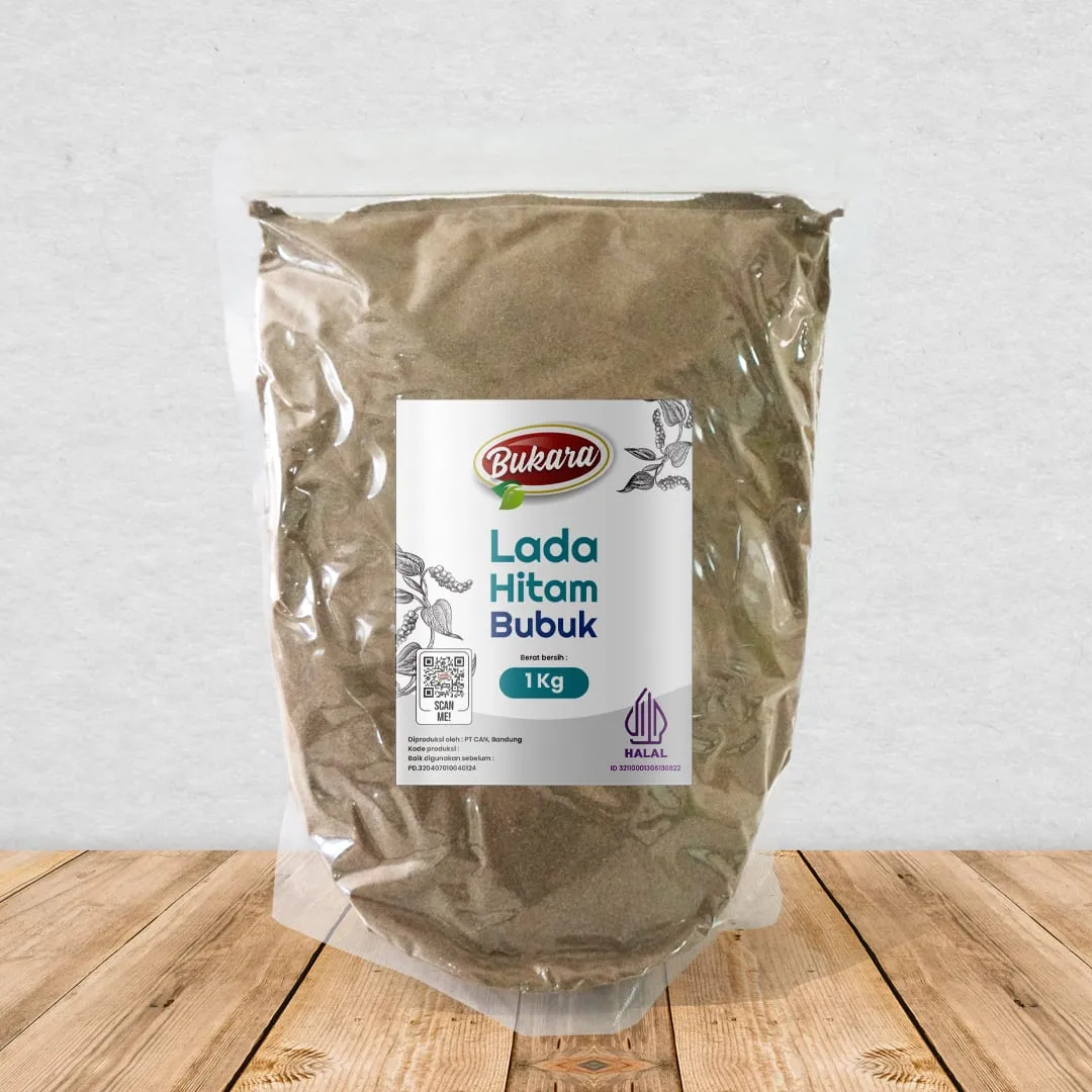 Lada Hitam Bubuk Plastik 1 Kg
