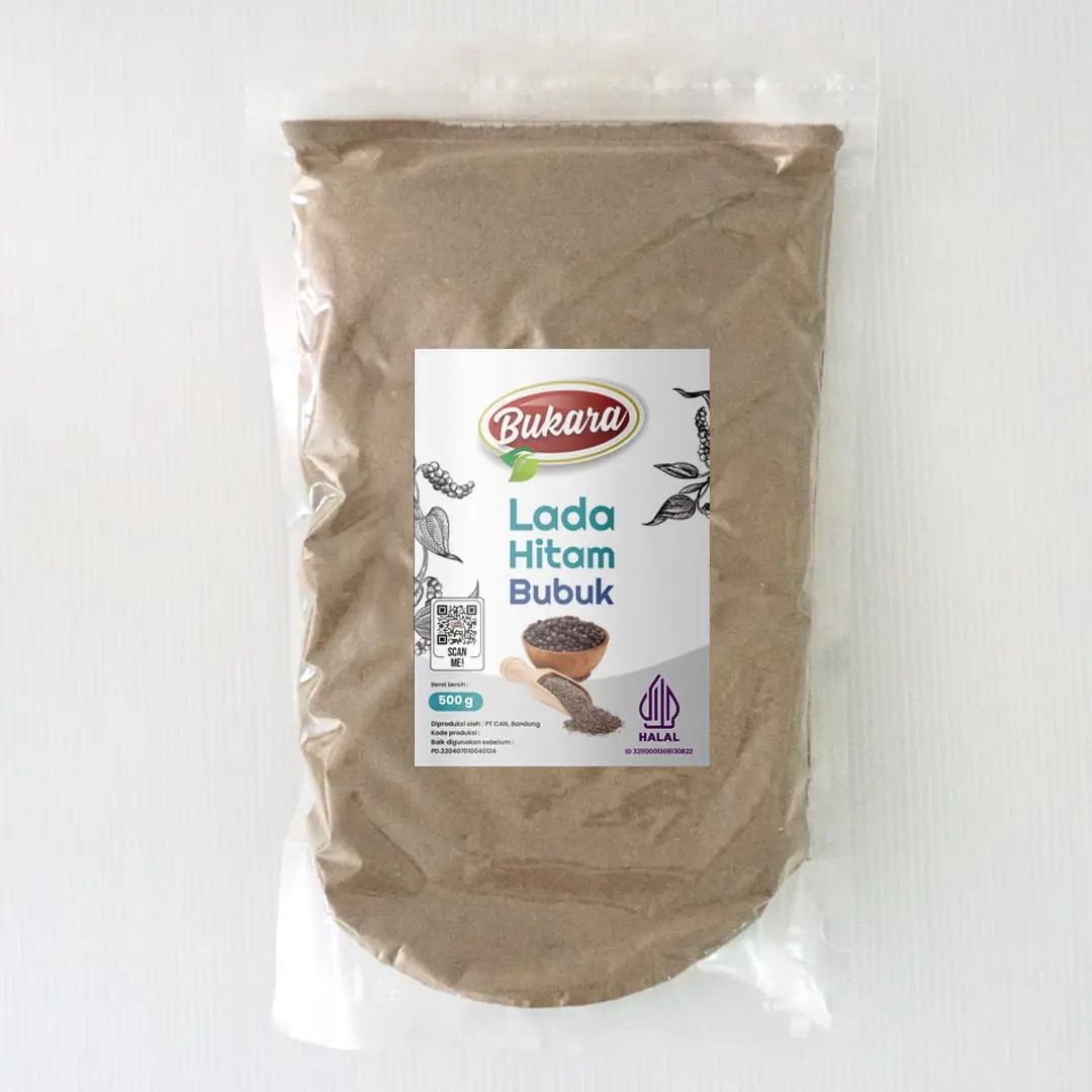 Lada Hitam Bubuk Plastik 500 gr — foto 3