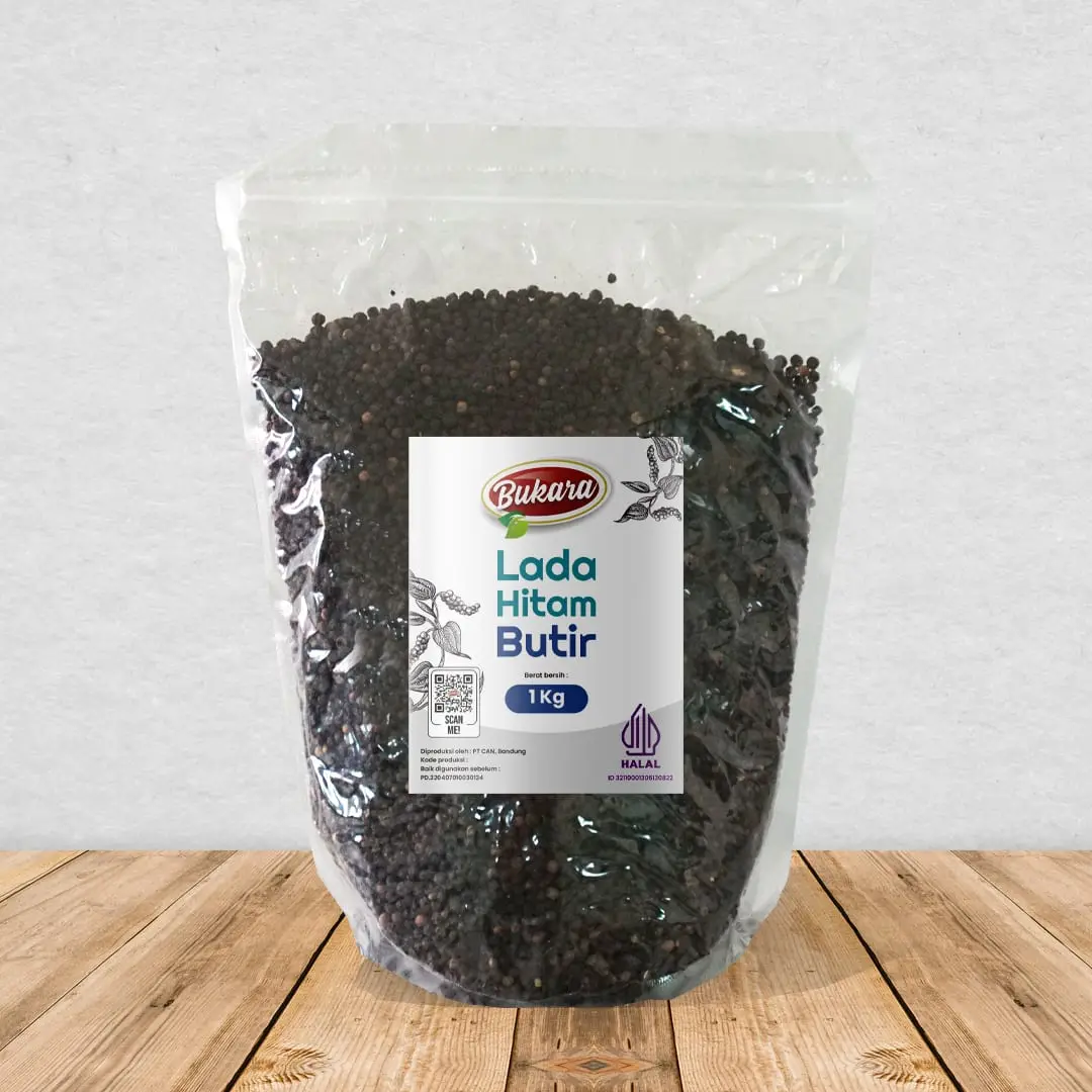Lada Hitam Butir Plastik 1 Kg