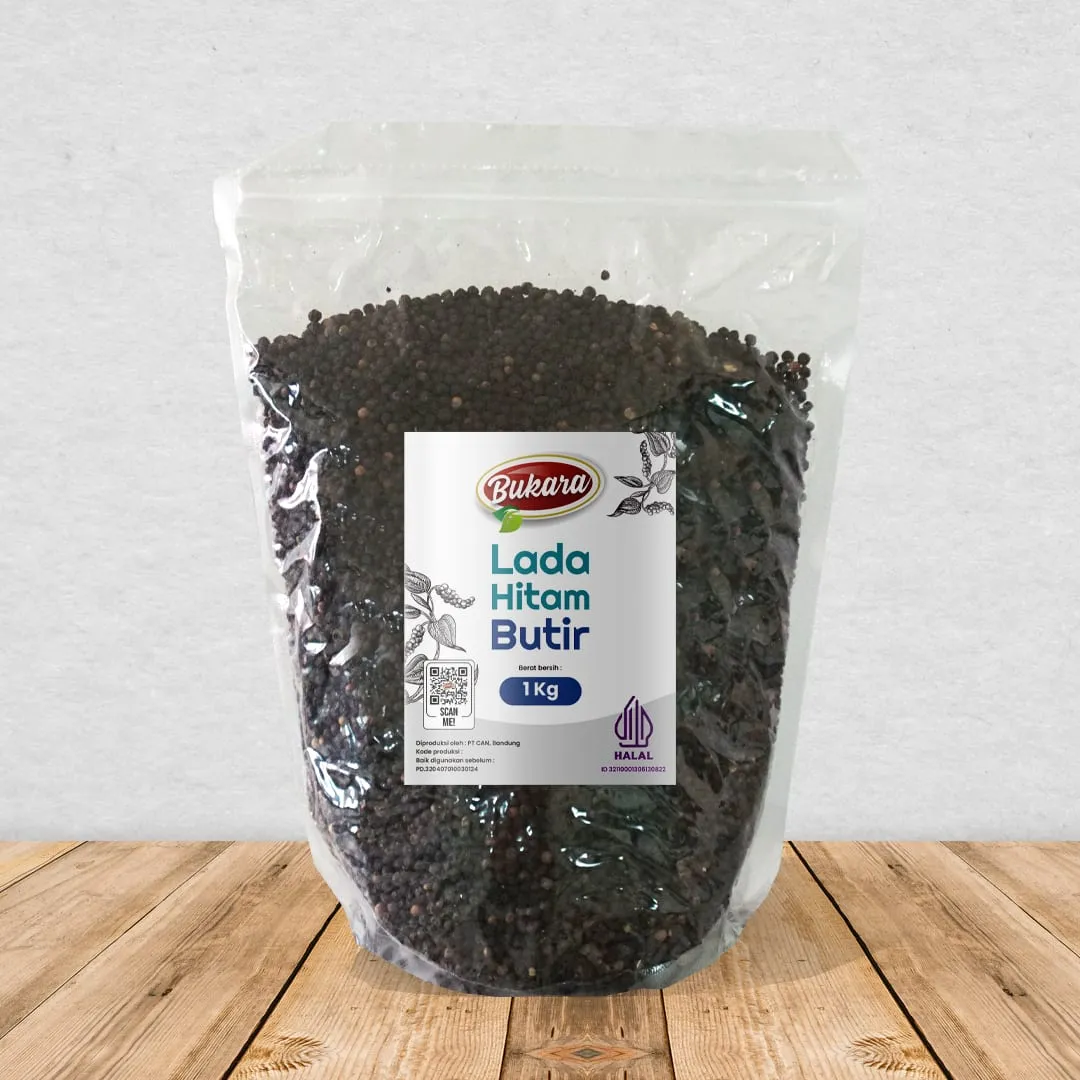 Lada Hitam Butir Plastik 1 Kg