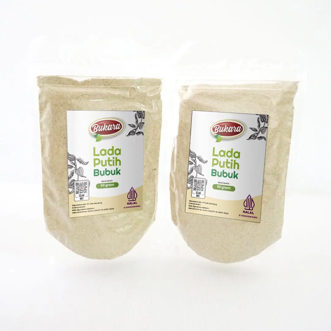 Lada Putih Bubuk Pouch 50 gr — foto 3