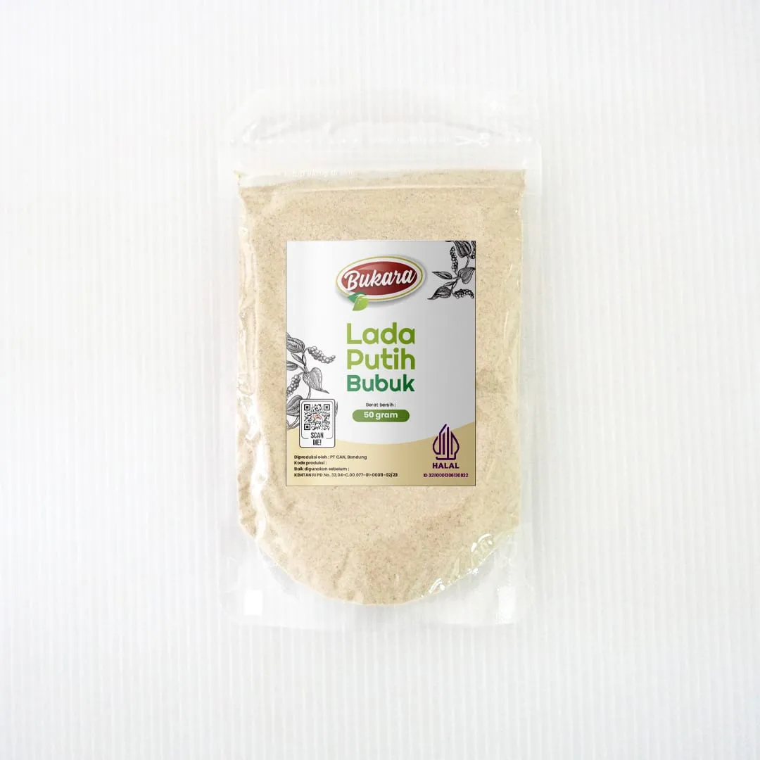 Lada Putih Bubuk Pouch 50 gr — foto 4