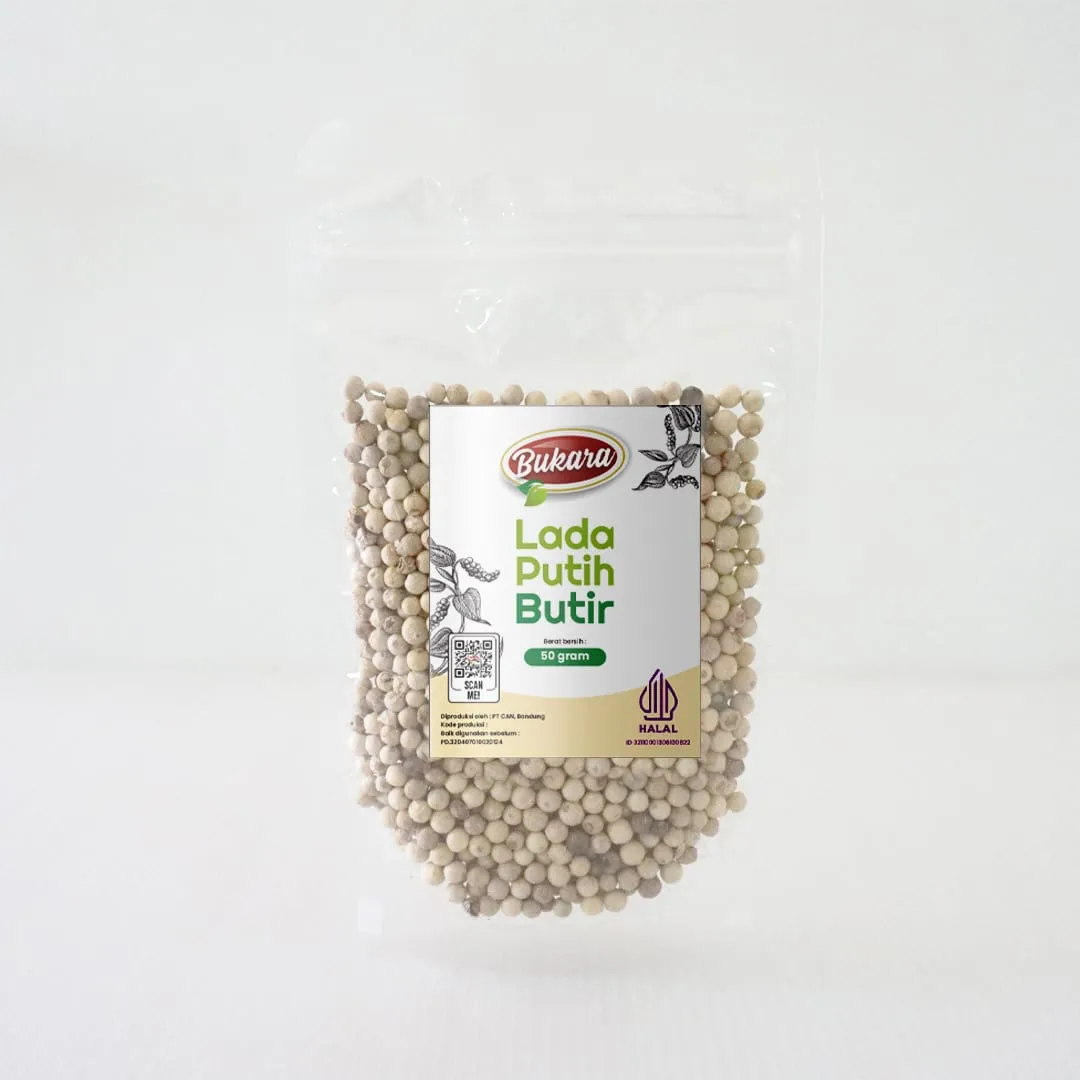 Lada Putih Butir Pouch 50 gr — foto 2