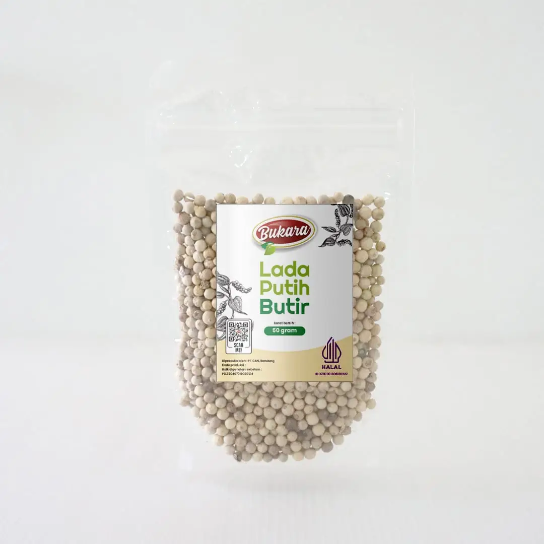 Lada Putih Butir Pouch 50 gr — foto 2