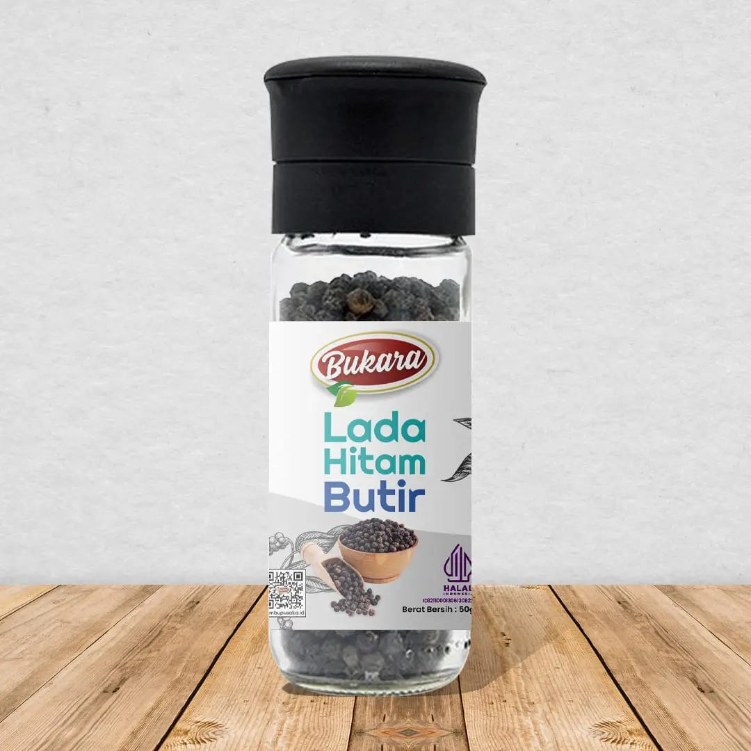 Lada Hitam Butir Grinder 50 gr
