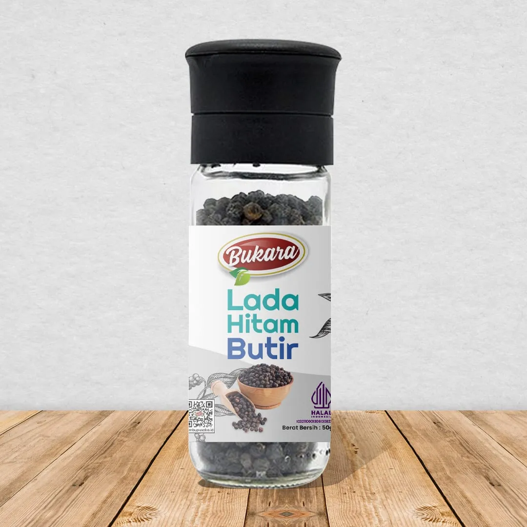 Lada Hitam Butir Grinder 50 gr