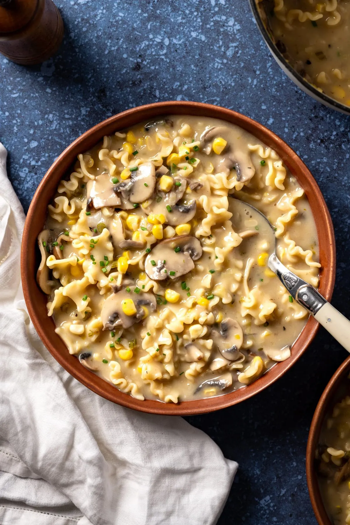 Mushroom Corn Soup