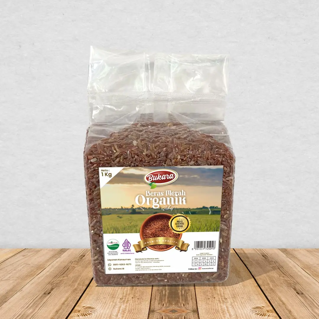 Beras Merah Organik 1 Kg