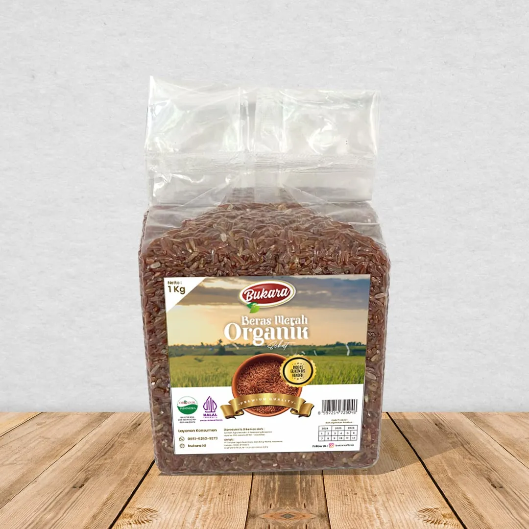 Beras Merah Organik 1 Kg